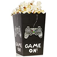 Juvale Juego de 100 mini cajas de favor de palomitas de maíz de 5x3 pulgadas - Suministros para fiestas de videojuegos…